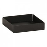 Cal-Mil Onyx Full Size Black Metal Chafer with Lid 23710-13