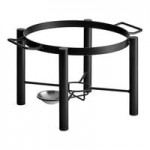 Acopa 6 Qt. Wrought Iron Pillar Chafer Set