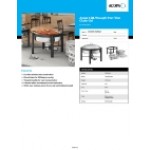 Acopa 6 Qt. Wrought Iron Pillar Chafer Set