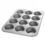 Chicago Metallic 43375 12 Cup 7 oz. Glazed Aluminized Steel Jumbo Muffin Pan - 12 7/8