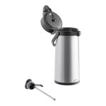 Curtis ThermoPro 2.2 Liter Stainless Steel Lined Airpot with Lever TLXA2201S000 Curtis ThermoPro 2.2 Liter Stainless Steel Lined Airpot with Lever TLXA2201S000