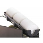 San Jamar C8504WFD Wireworks Vertical 8 - 44 oz. Countertop 3 Cup / 1 Lid Organizer with Side Panels