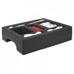 Cambro UC1000110 Ultra Camtainer® 10.5 Gallon Black Insulated Beverage Dispenser