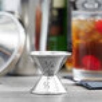 American Metalcraft J202 0.5 oz. & 0.75 oz. Stainless Steel Jigger