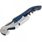 Franmara 5401-03 Duo-Lever Waiter's Corkscrew with Burgundy Rubberized Handle Franmara 5401-03 Duo-Lever Waiter's Corkscrew with Burgundy Rubberized Handle