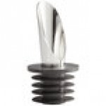American Metalcraft PRS2 Stainless Steel Liquor Pourer for Acrylic Water / Mixer Bottles - 12/Pack