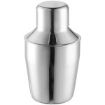 Acopa 6 oz. Stainless Steel 3-Piece Cobbler Cocktail Shaker Acopa 6 oz. Stainless Steel 3-Piece Cobbler Cocktail Shaker