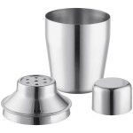 Acopa 6 oz. Stainless Steel 3-Piece Cobbler Cocktail Shaker Acopa 6 oz. Stainless Steel 3-Piece Cobbler Cocktail Shaker