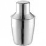 Acopa 6 oz. Stainless Steel 3-Piece Cobbler Cocktail Shaker Acopa 6 oz. Stainless Steel 3-Piece Cobbler Cocktail Shaker