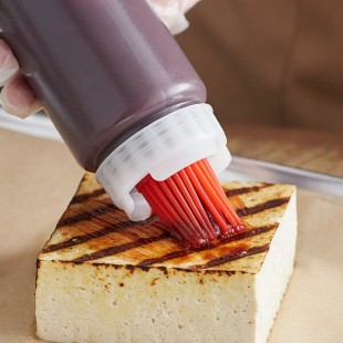 FIFO Innovations Basting Brush Cap for 12-32 oz. Squeeze Bottle - 6/Pack