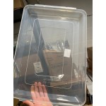 Choice 1/4 Size Polypropylene Bun / Sheet Pan Cover