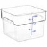 Rubbermaid® 12 Qt. Clear Square Polycarbonate Food Storage Container Rubbermaid® 12 Qt. Clear Square Polycarbonate Food Storage Container