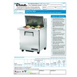 True TSSU-27-12M-B-HC LH 27 7/8 True TSSU-27-12M-B-HC LH 27 7/8