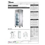 True STR1F-1G-HC Spec Series 27 1/2