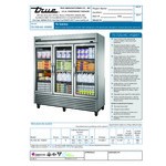 True TS-72G-HC~FGD01 78 1/8