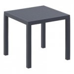 Siesta Verona Dark Gray Wickerlook Resin Outdoor Dining Chair