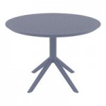 Siesta Verona Dark Gray Wickerlook Resin Outdoor Dining Chair