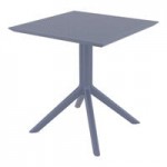 Siesta Verona Dark Gray Wickerlook Resin Outdoor Dining Chair