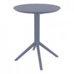 Siesta Verona Dark Gray Wickerlook Resin Outdoor Dining Chair