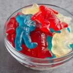 Albanese Valentine Gummi Hugs and Kisses 5 lb. - 4/Case