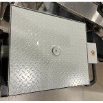 Scratch and Dent Zurn Elkay GT2701-20-3NH 40 lb. 20 GPM Low-Profile Grease Trap with 3