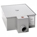 Scratch and Dent Zurn Elkay GT2701-20-3NH 40 lb. 20 GPM Low-Profile Grease Trap with 3