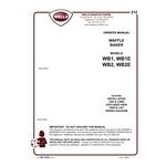 Wells 5B-WB2E-230V Double Waffle Maker - 230V