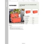 CaterGator CG100CL Coral 110 Qt. Rotomolded Outdoor Cooler / Ice Chest CaterGator CG100CL Coral 110 Qt. Rotomolded Outdoor Cooler / Ice Chest