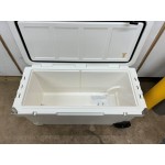 CaterGator CG200TANW Tan 210 Qt. Mobile Rotomolded Outdoor Cooler / Ice Chest