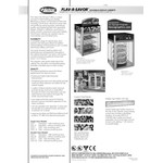Hatco FSDT-1X Flav-R-Savor Humidified Hot Food Holding & Display Cabinet With 4 Tier Pan Rack