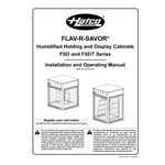 Hatco FSDT-1X Flav-R-Savor Humidified Hot Food Holding & Display Cabinet With 4 Tier Pan Rack