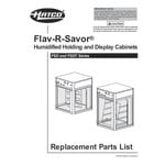 Hatco FSDT-1X Flav-R-Savor Humidified Hot Food Holding & Display Cabinet With 4 Tier Pan Rack