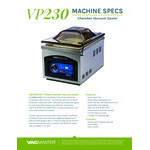 ARY VacMaster VP230 Chamber Tabletop Vacuum Packaging Machine with 12 1/4