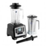 AvaMix BX2100PS 3 1/2 hp Commercial Blender with 8-Speed Programmable Touchpad Control, Timer, 64 oz. Stainless Steel Jar, and 64 oz. Polycarbonate Container - 120V AvaMix BX2100PS 3 1/2 hp Commercial Blender with 8-Speed Programmable Touchpad Control, Timer, 64 oz. Stainless Steel Jar, and 64 oz. Polycarbonate Container - 120V