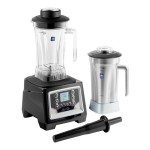 AvaMix BX2100PS 3 1/2 hp Commercial Blender with 8-Speed Programmable Touchpad Control, Timer, 64 oz. Stainless Steel Jar, and 64 oz. Polycarbonate Container - 120V AvaMix BX2100PS 3 1/2 hp Commercial Blender with 8-Speed Programmable Touchpad Control, Timer, 64 oz. Stainless Steel Jar, and 64 oz. Polycarbonate Container - 120V