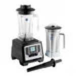 AvaMix BX2100PS 3 1/2 hp Commercial Blender with 8-Speed Programmable Touchpad Control, Timer, 64 oz. Stainless Steel Jar, and 64 oz. Polycarbonate Container - 120V AvaMix BX2100PS 3 1/2 hp Commercial Blender with 8-Speed Programmable Touchpad Control, Timer, 64 oz. Stainless Steel Jar, and 64 oz. Polycarbonate Container - 120V