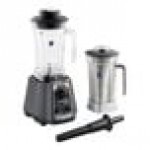 AvaMix BX2100PS 3 1/2 hp Commercial Blender with 8-Speed Programmable Touchpad Control, Timer, 64 oz. Stainless Steel Jar, and 64 oz. Polycarbonate Container - 120V AvaMix BX2100PS 3 1/2 hp Commercial Blender with 8-Speed Programmable Touchpad Control, Timer, 64 oz. Stainless Steel Jar, and 64 oz. Polycarbonate Container - 120V