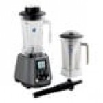 AvaMix BX2100PS 3 1/2 hp Commercial Blender with 8-Speed Programmable Touchpad Control, Timer, 64 oz. Stainless Steel Jar, and 64 oz. Polycarbonate Container - 120V AvaMix BX2100PS 3 1/2 hp Commercial Blender with 8-Speed Programmable Touchpad Control, Timer, 64 oz. Stainless Steel Jar, and 64 oz. Polycarbonate Container - 120V
