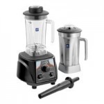AvaMix BX2100PS 3 1/2 hp Commercial Blender with 8-Speed Programmable Touchpad Control, Timer, 64 oz. Stainless Steel Jar, and 64 oz. Polycarbonate Container - 120V AvaMix BX2100PS 3 1/2 hp Commercial Blender with 8-Speed Programmable Touchpad Control, Timer, 64 oz. Stainless Steel Jar, and 64 oz. Polycarbonate Container - 120V