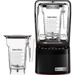 Blendtec S885C2901-B1GB1A Stealth 885 3.8 hp Blender with Sound Enclosure and (2) 75 oz. FourSide Jars - 120V Blendtec S885C2901-B1GB1A Stealth 885 3.8 hp Blender with Sound Enclosure and (2) 75 oz. FourSide Jars - 120V