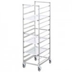 Channel 415S 27 Pan Side Load Stainless Steel Bun / Sheet Pan Rack - Assembled