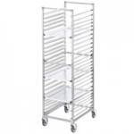 Channel 415S 27 Pan Side Load Stainless Steel Bun / Sheet Pan Rack - Assembled