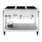 Vollrath 38203 ServeWell® SL Electric Three Pan Hot Food Table 120V - Sealed Well
