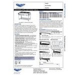 Vollrath 38203 ServeWell® SL Electric Three Pan Hot Food Table 120V - Sealed Well