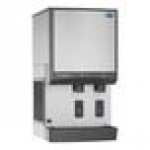 Follett 50CI414W-SI Symphony Plus 50 Series Water Cooled Modular Chewblet Countertop Ice Maker and Dispenser with 50 lb. Storage and SensorSAFE - 115V, 380 lb.