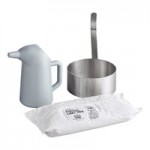 Carnival King 40 lb. Liquid Propane / Field Convertible Flat Bottom Countertop Funnel Cake / Donut Fryer