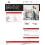 Carnival King 40 lb. Liquid Propane / Field Convertible Flat Bottom Countertop Funnel Cake / Donut Fryer