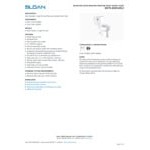 Sloan 8009.8013 Standard Elongated Floor-Mounted Toilet with Pressure-Assisted Tank - 1.6 GPF Sloan 8009.8013 Standard Elongated Floor-Mounted Toilet with Pressure-Assisted Tank - 1.6 GPF