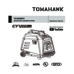 Tomahawk Inverter Series Gasoline-Powered Portable Inverter Generator with Electric Push Start and Electric Fuel Injection TG4500iEFI - 3,800 / 4,500W, 120V Tomahawk Inverter Series Gasoline-Powered Portable Inverter Generator with Electric Push Start and Electric Fuel Injection TG4500iEFI - 3,800 / 4,500W, 120V