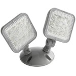 Lavex Outdoor / Indoor Double Head Remote LED Emergency Light - 2.4 Watts, 3.6V - 9.6V Compatibility Lavex Outdoor / Indoor Double Head Remote LED Emergency Light - 2.4 Watts, 3.6V - 9.6V Compatibility